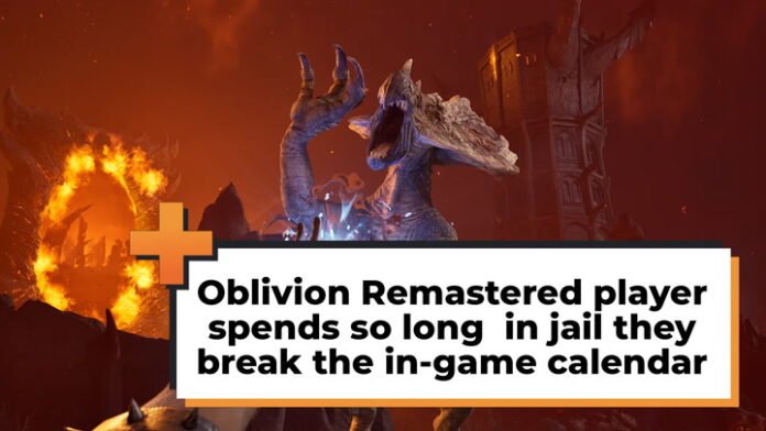 Oblivion Remastered Player Jail Time